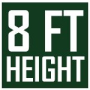 Green Height 8 Feet