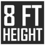 Black Height 8 Feet