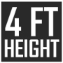 Black Height 4 Feet