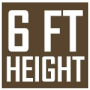 Brown Height 6 Feet