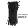 100 Pieces 8'' inch Ziptie