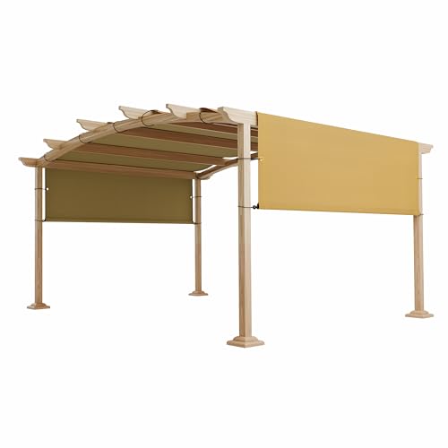 TANG Beige Replacement Shade Cover Canopy for Pergola