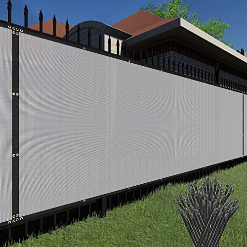 TANG Privacy fence screen with zip 5FT