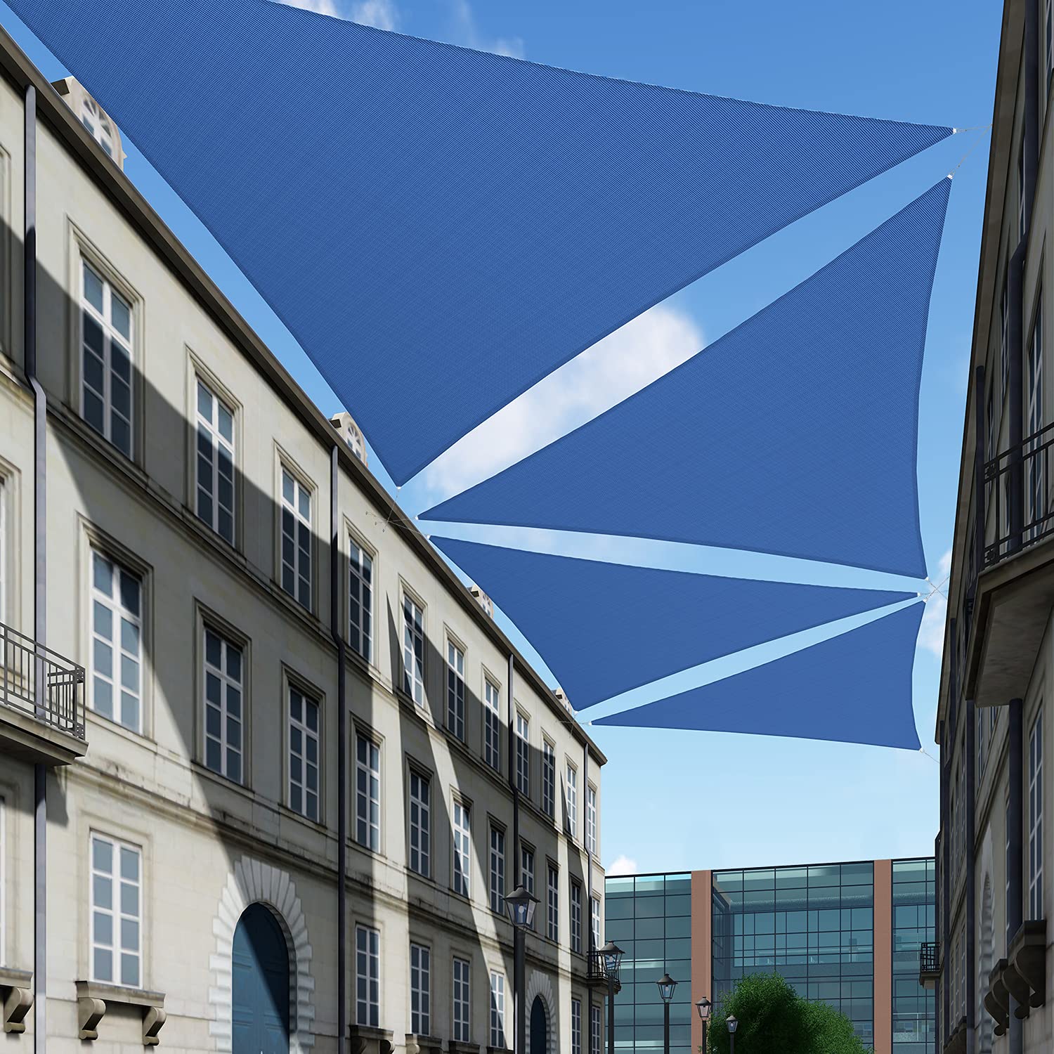 TANG Sunshades Depot Sun Shade Sail Equilateral Triangle 2-28FT