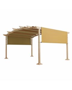 TANG Beige Replacement Shade Cover Canopy for Pergola - Customizable with Size and Color