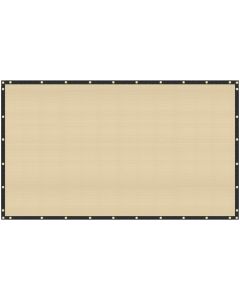 TANG Sunshades Depot Beige GreenWaterproof Cover for Pergola Gazebo Carport Awning Tarp Shade Cloth Rectangle Shade Sail Straight Edge with Grommets for Porch Patio Deck Yard 480GSM - Customizable with Size and Color