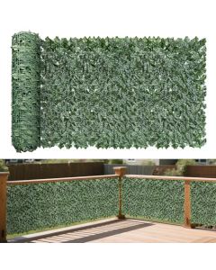 Bynbbur Artificial Ivy Fence Privacy Screen Roll - Customizable with Size,Color and Number of Items