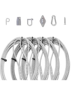 TANG Sunshades Depot Sun Shade Sail Hardware kit Set - Customizable with Size