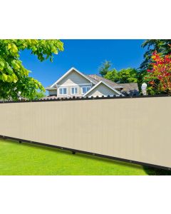 Bynbbur 130GSM Privacy Fence Screen 5FT - Customizable with Size and Color