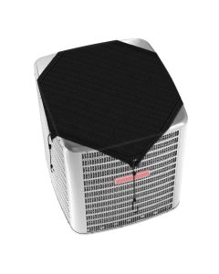 TANG AC Unit Covers for Outside 28"x28" Air Conditioner Cover with Bungee Cords, HVAC Covers for Outside Unit, A/C Central Compressor Top Cover for Winter Keep Out Leaves, Waterproof Vinyl