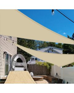 TANG Sunshades Depot TN BL BW LGY LGE Rectangle Super Ring Sun Shade Sail Canopy Structure, Super Durable Heavy Duty, Reinforced Corners, Edges & 260 GSM Permeable Fabric - Customizable with Size and Color