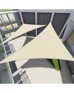 TANG Sun Shade Sail Right Triangle Permeable Canopy TN BW LGY SA RD GE LGE TNWT GYWT BL - Customizable with Size and Color