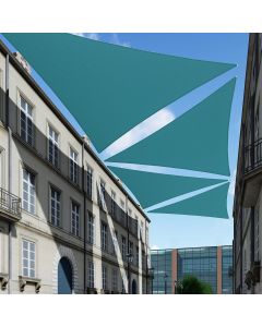 TANG 2'x2'x2' Sun Shade Sail Rectangle Sunshade Canopy UV Block Shade Cloth Pergola Cover for Outdoor Patio Garden Gazebo Deck, Turquoise