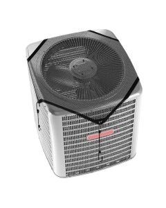 TANG AC Unit Covers for Outside 28"x28" Air Conditioner Cover with Bungee Cords, HVAC Covers for Outside Unit, A/C Central Compressor Top Cover for Winter Keep Out Leaves, Mesh Vinyl