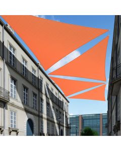 TANG 2'x2'x2' Sun Shade Sail Rectangle Sunshade Canopy UV Block Shade Cloth Pergola Cover for Outdoor Patio Garden Gazebo Deck, Orange