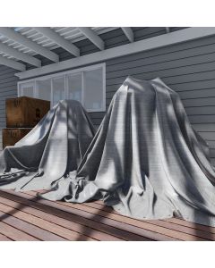 TANG Sunshades Depot 10 Mil Waterproof Silver Poly Tarp - Customizable with Size